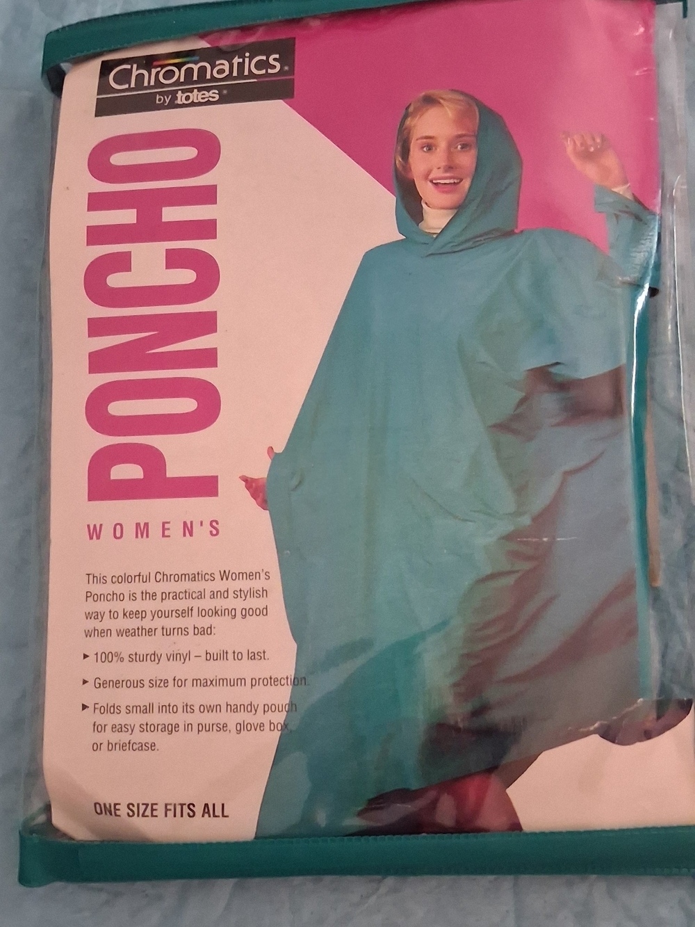 Chromat Teal Women's Poncho